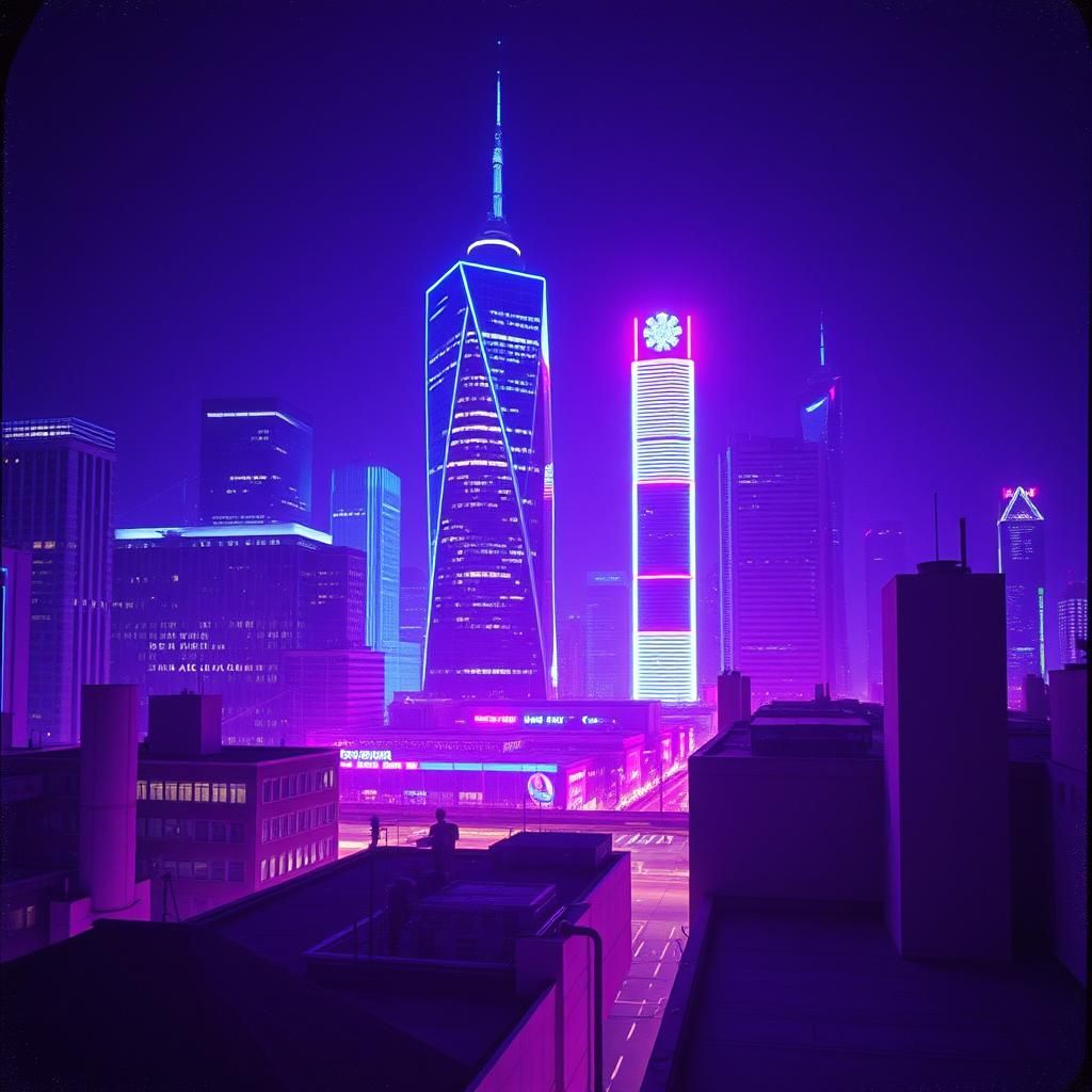 Neon Static