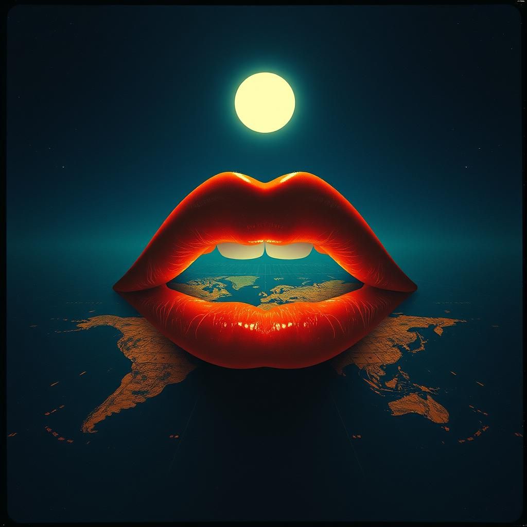 Mapa de besos