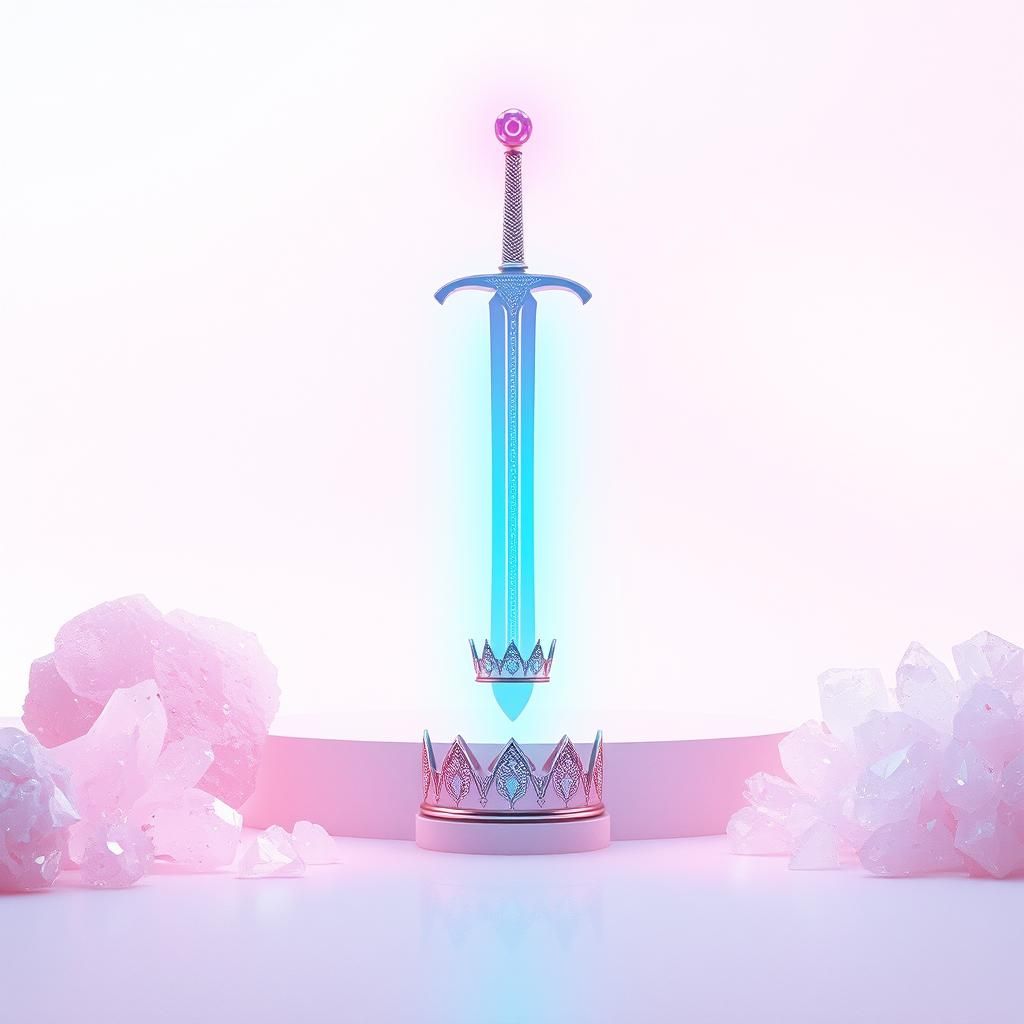 Sparkling Silver Sword