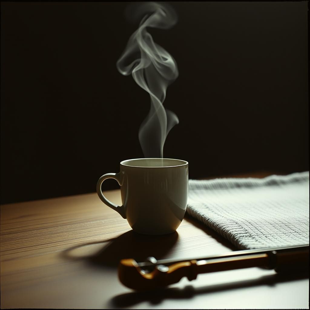 Ashes On The Coffee Cup