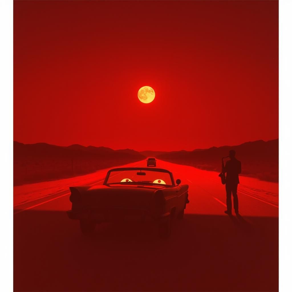 Red night