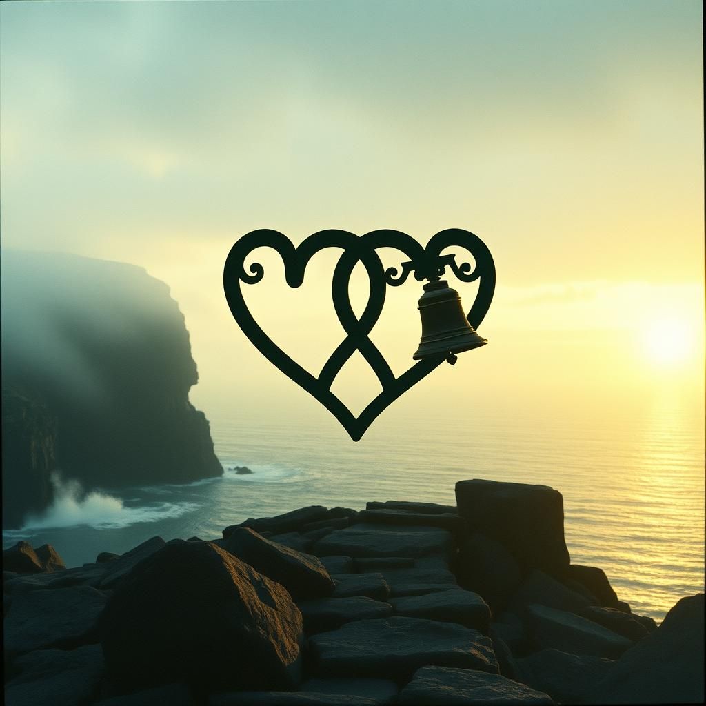 Two Celtic hearts
