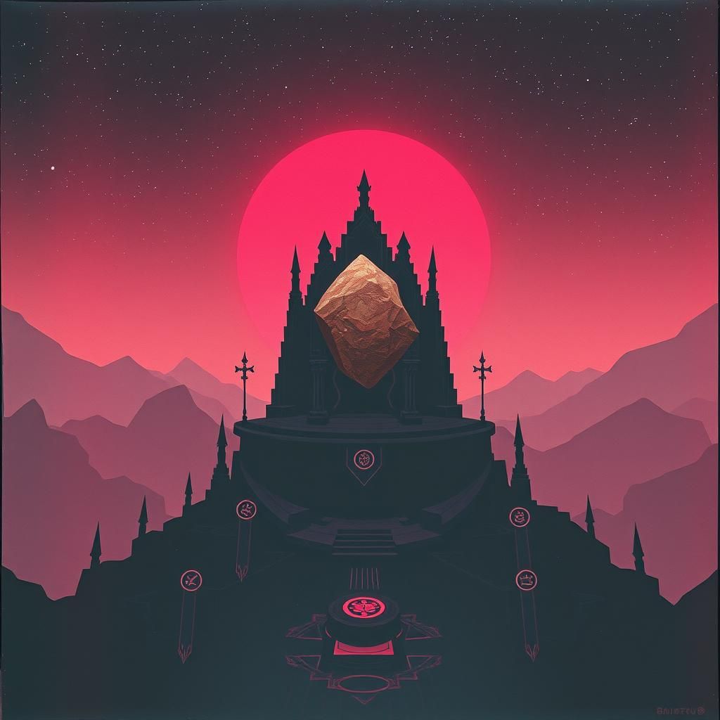 Just riders on a cosmic stone