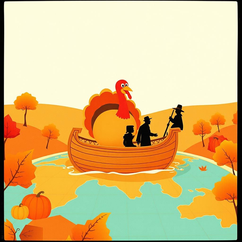 Tommy the Turkey’s Thanksgiving Story (4kids)
