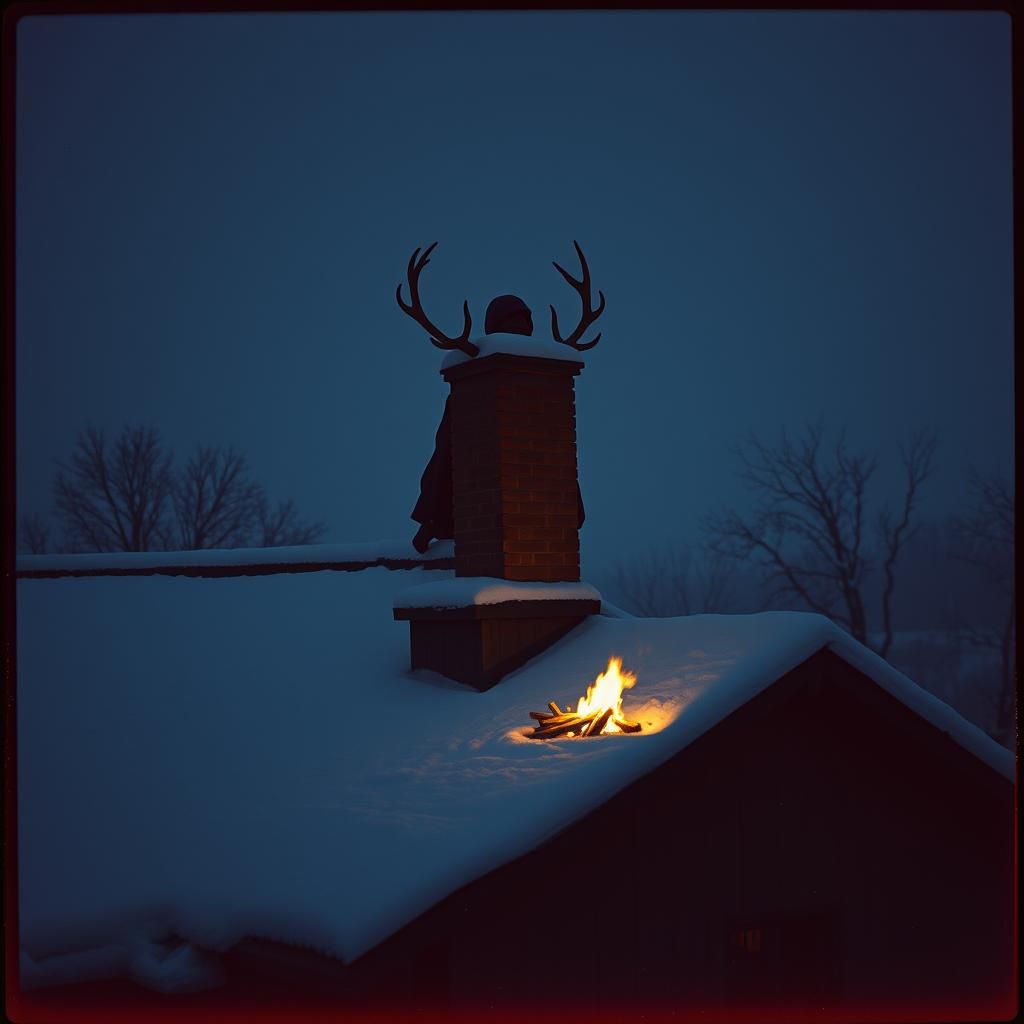 Reindeer on the Roof