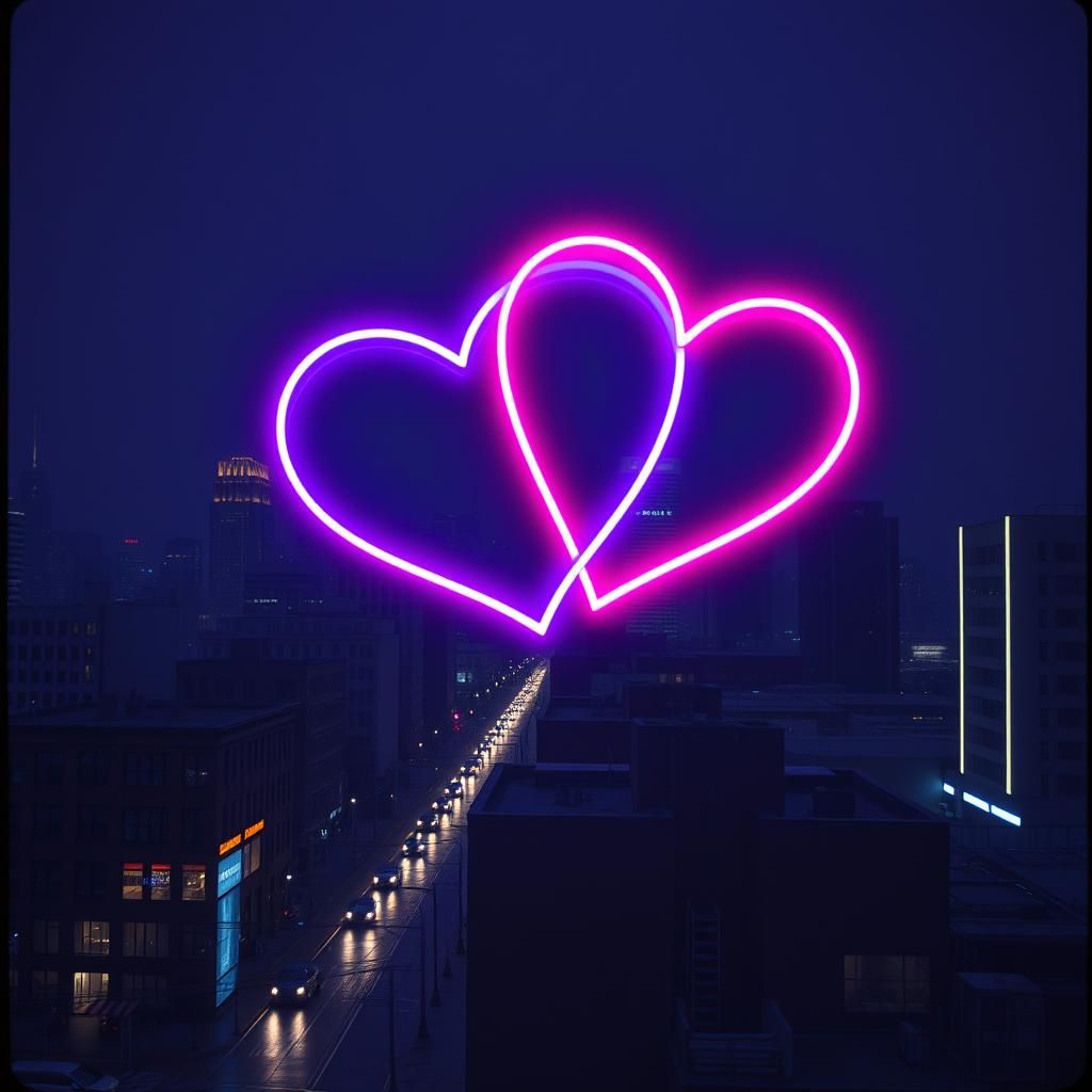Neon Hearts