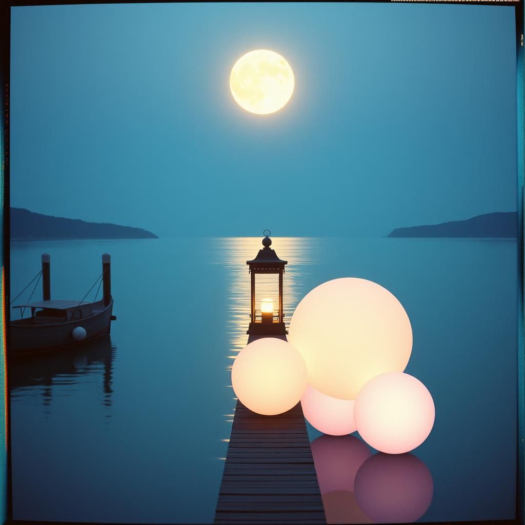 Peaceful Moon Night