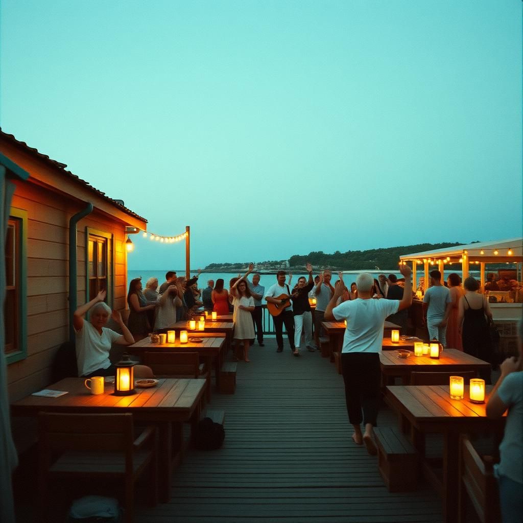 Danse à soir au quai