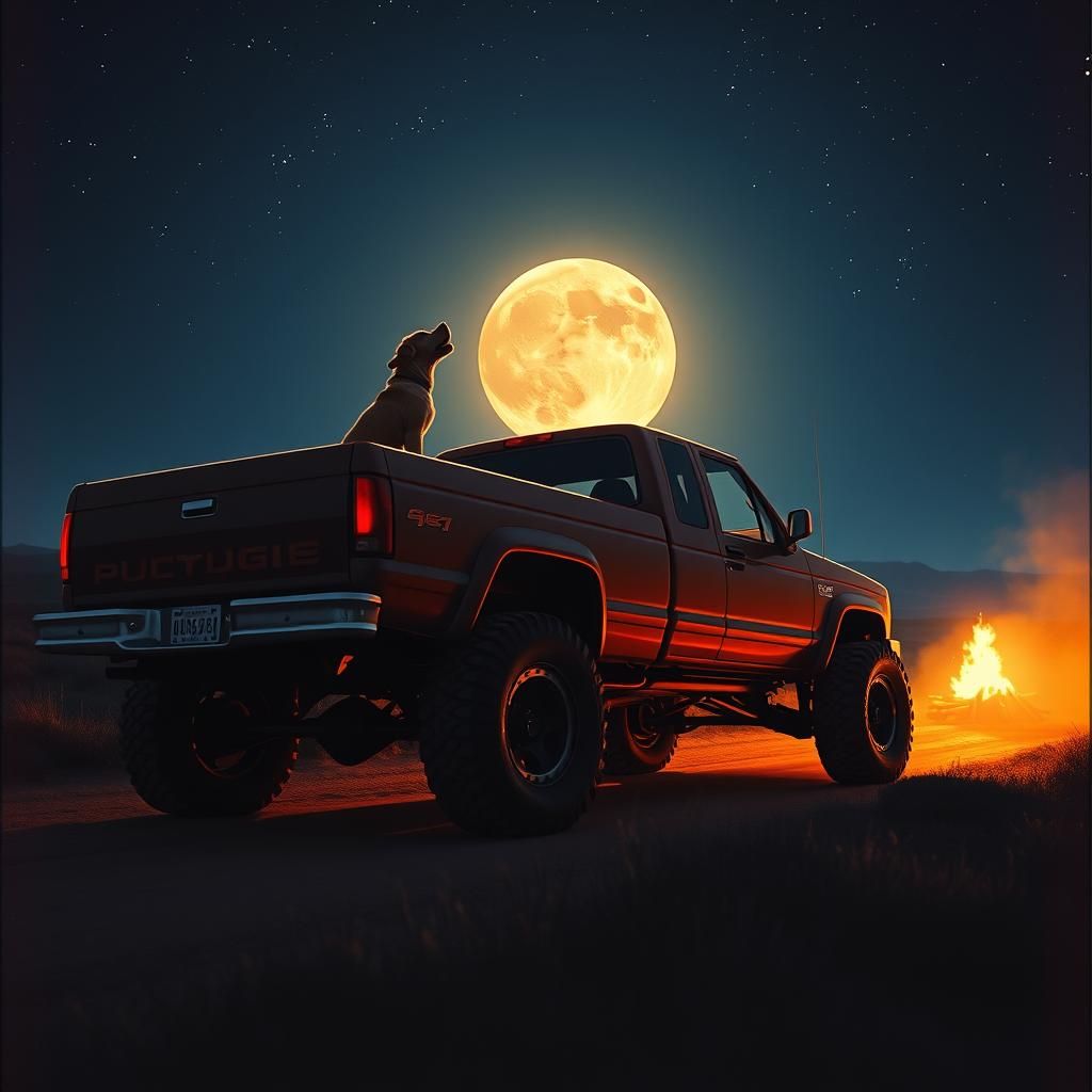 Big Lifted Truck