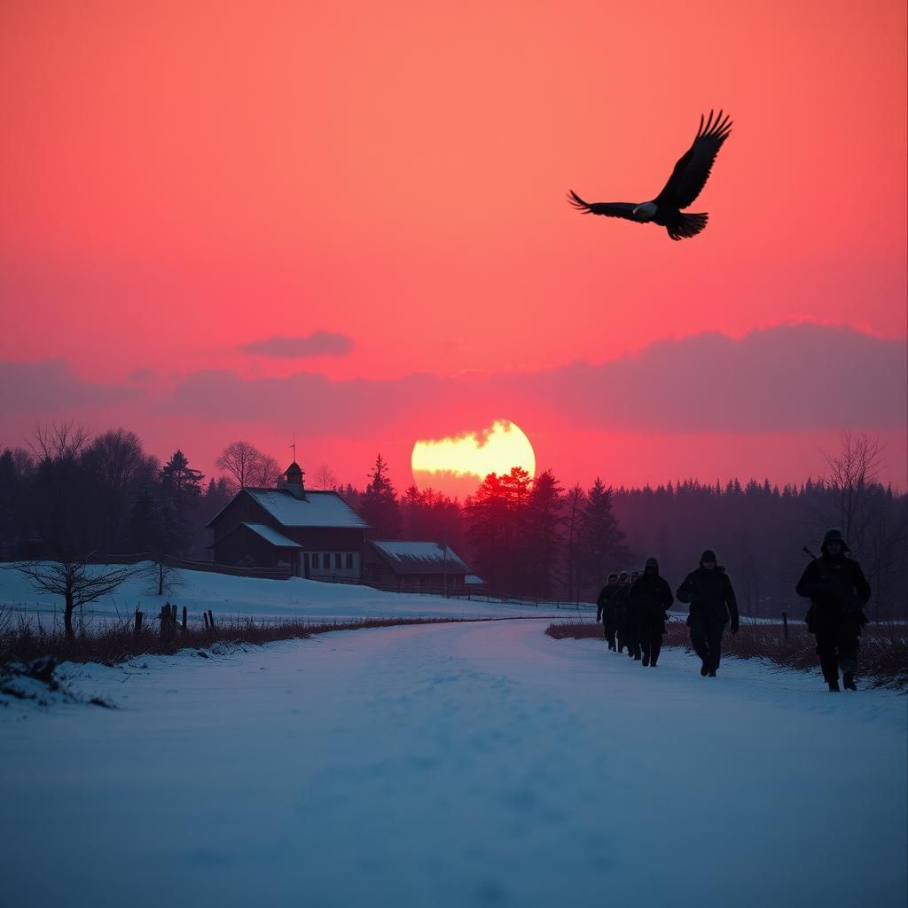 January Flames