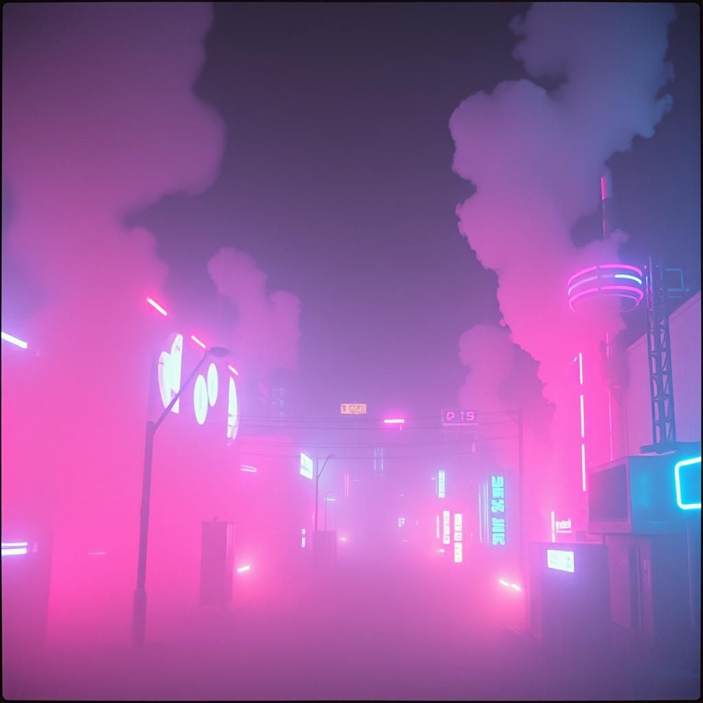 Neon Dreams Collide