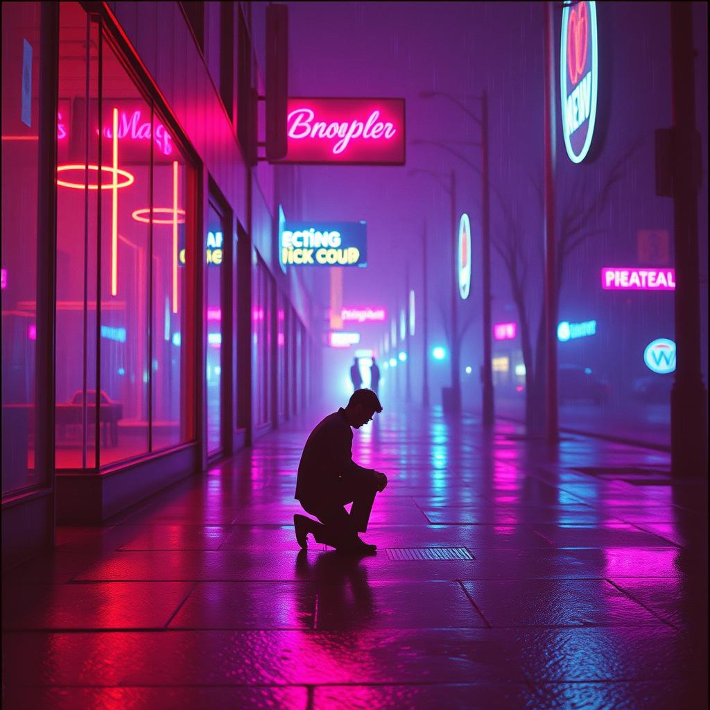 I saw you