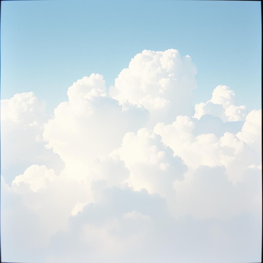 White clouds