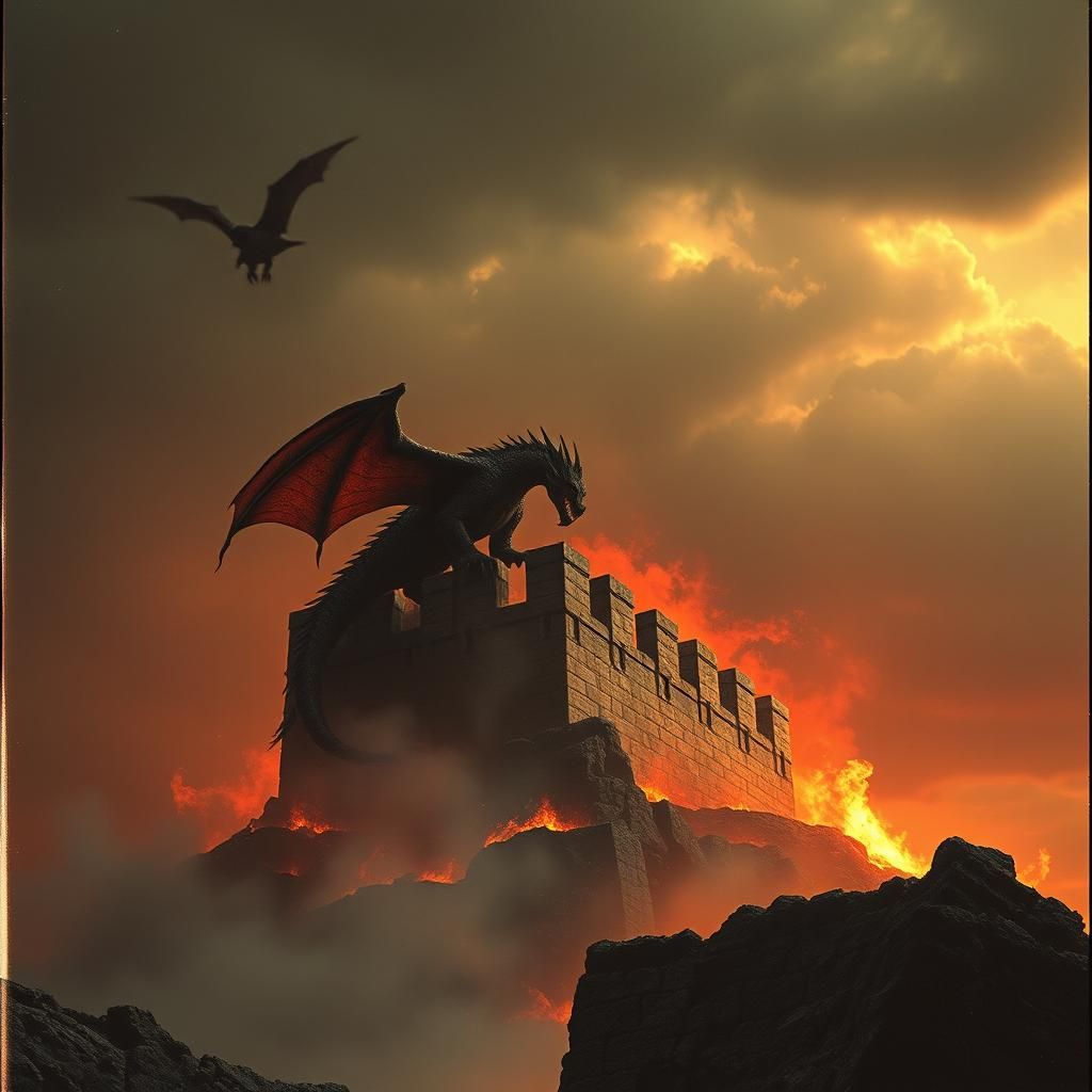 Ash and fire