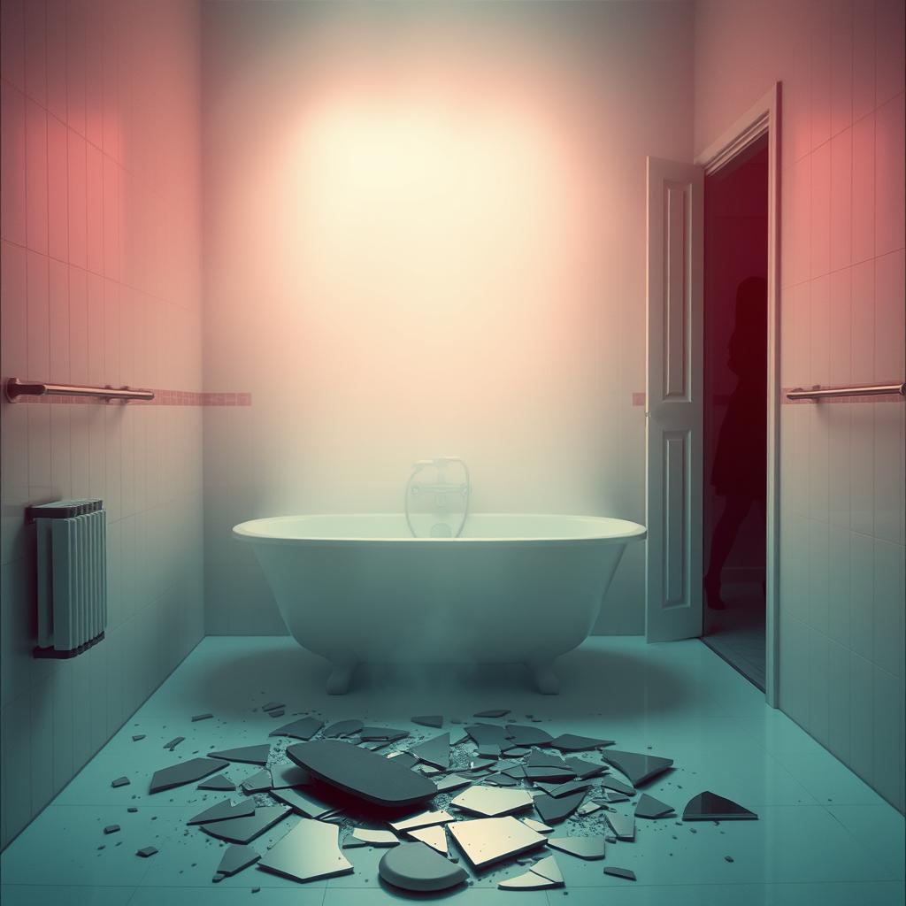 Rauch im Badezimmer