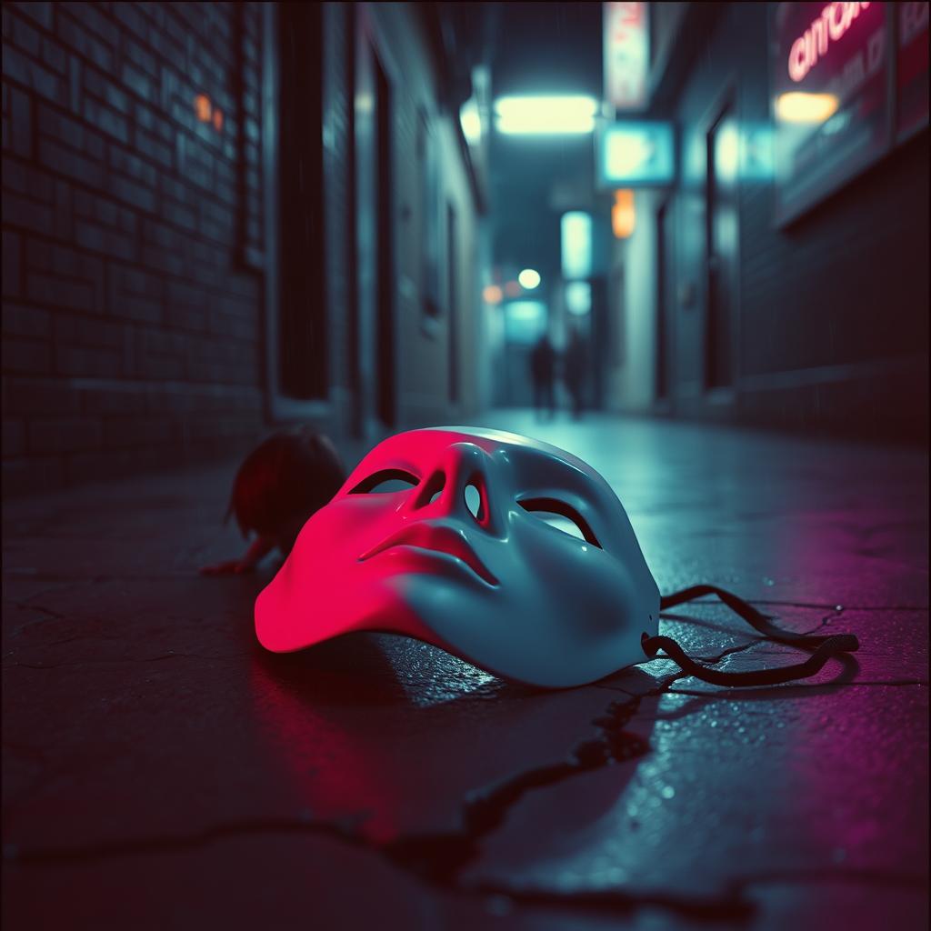 Le masque tombe