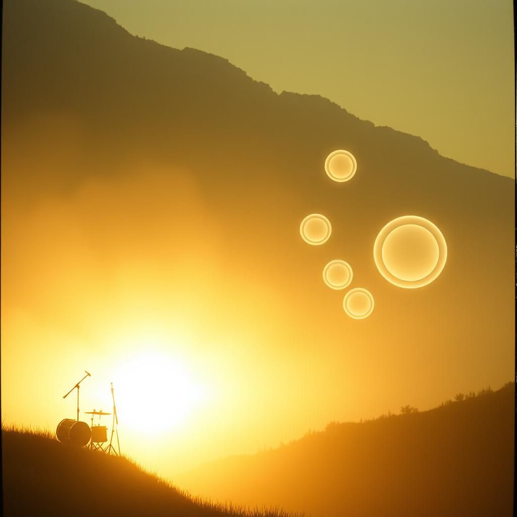 There is a light