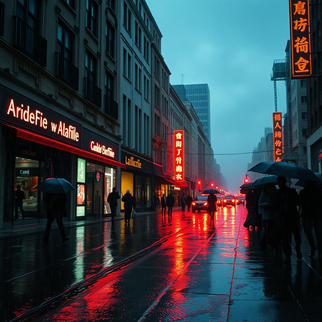 The Rain Falling Down (Nearly a Torrential Downpour)