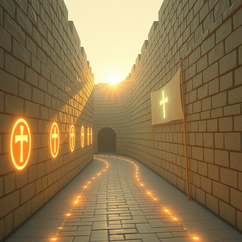 Marching by Faith  (Inspired by Joshua 6 and the Seven Qualities)