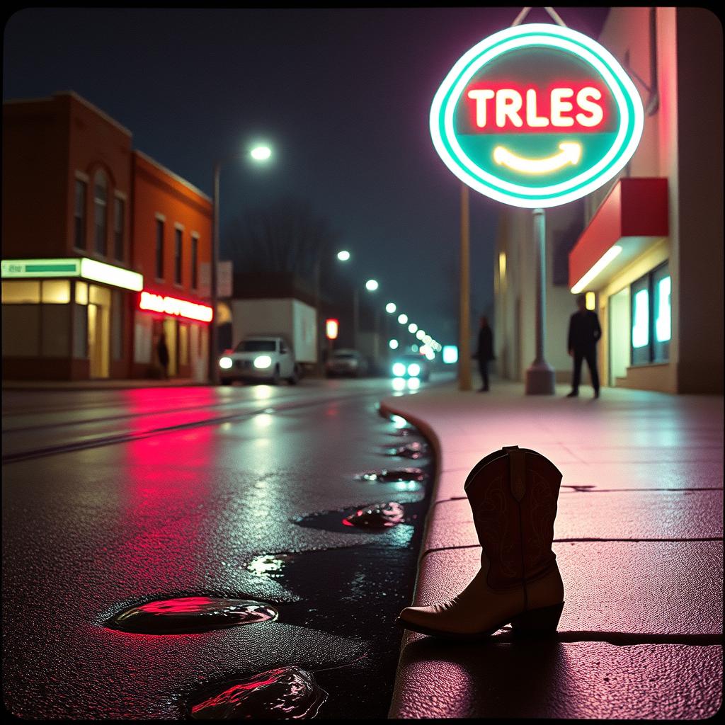 Brown Boots in the Northeast Night
