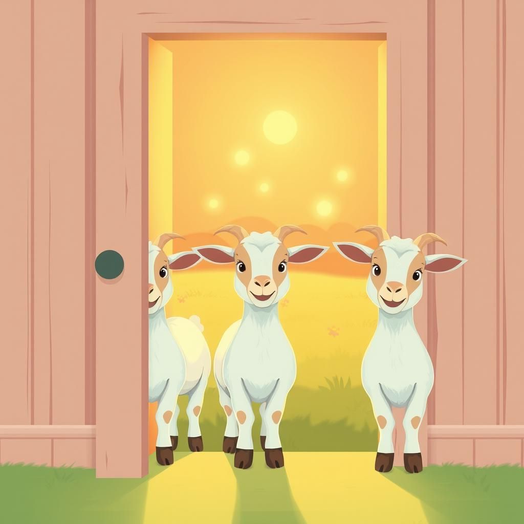 Little Goats at Home