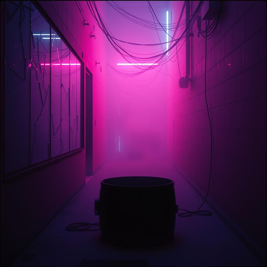 Shattered Neon Dreams