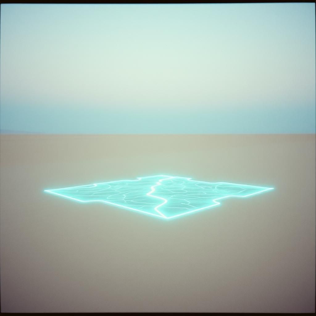The map stays open; no path is taken