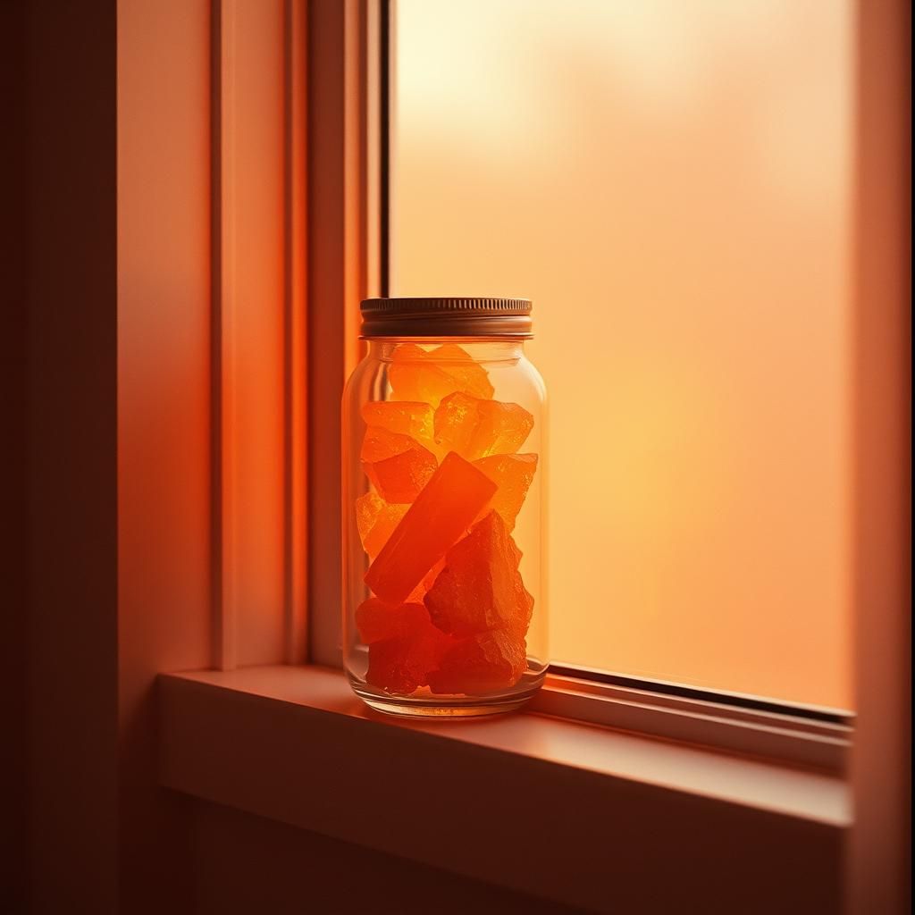 Orange Crystals