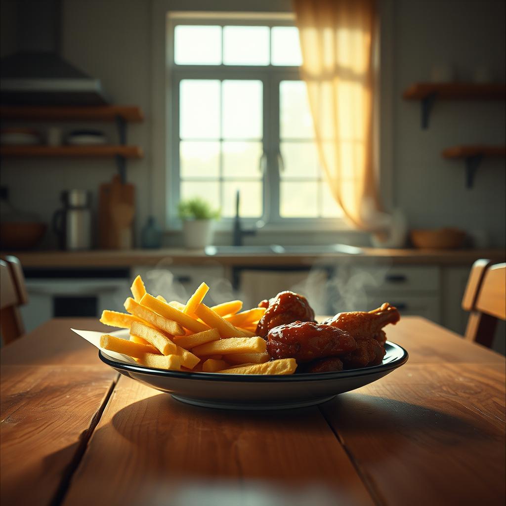 Fries and Wings