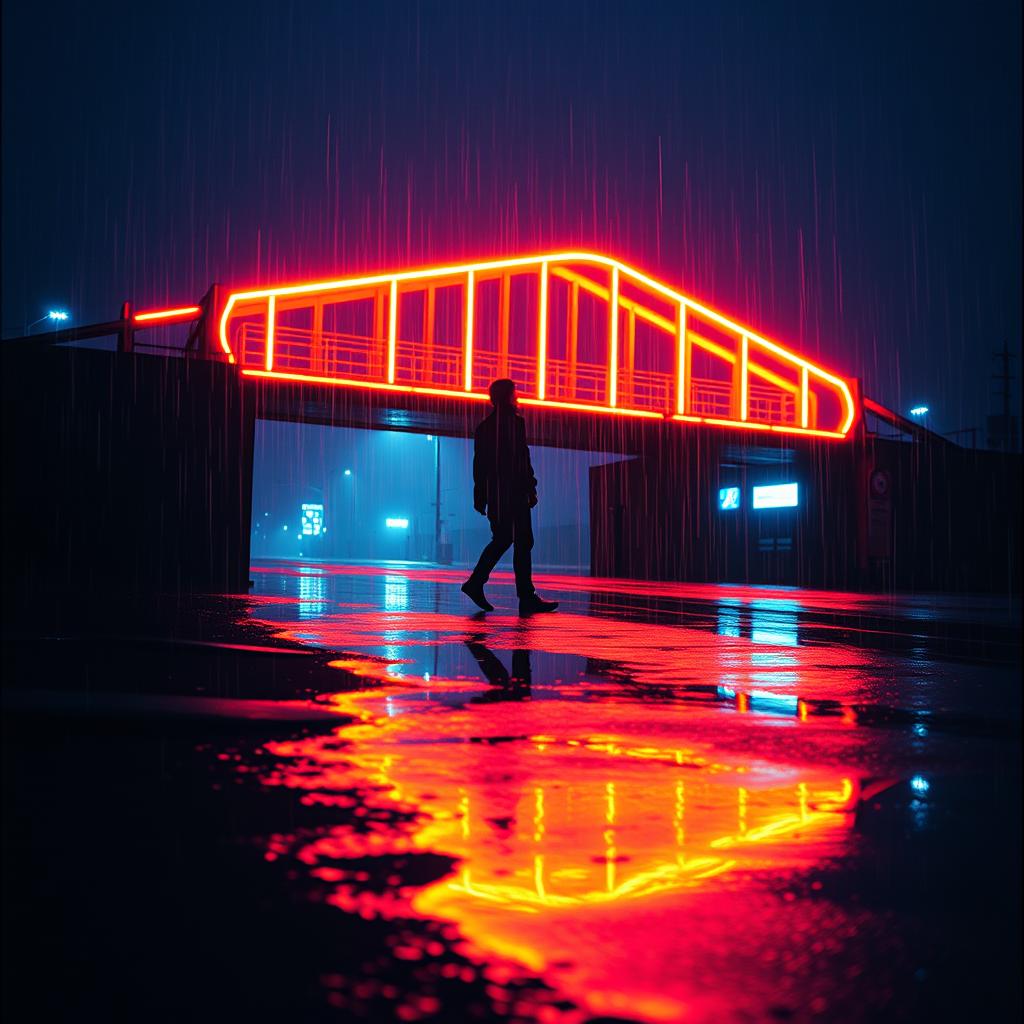 All over you