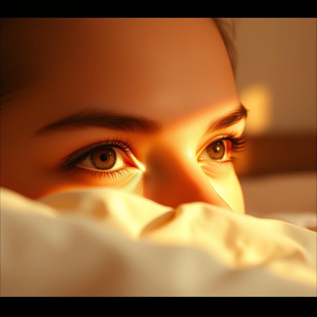 Those brown eyes