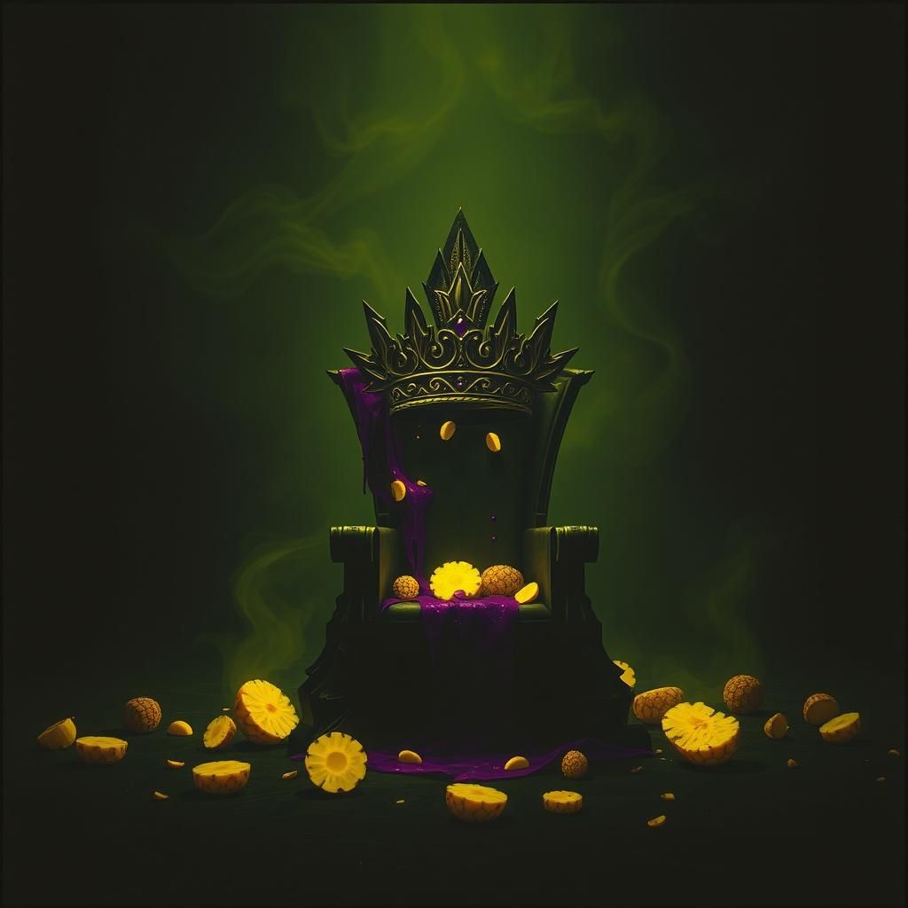 Pineapple's Demise in Darkness