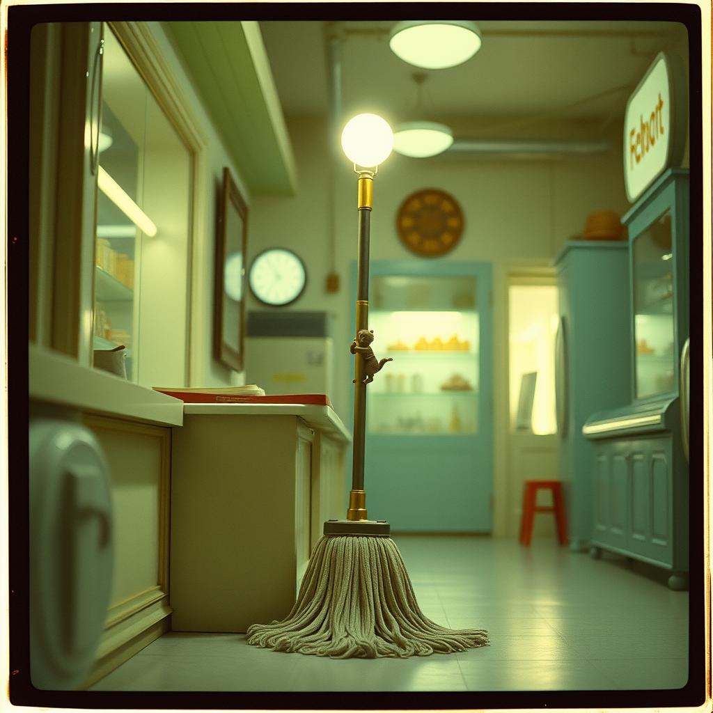 Blind Love and a Mop