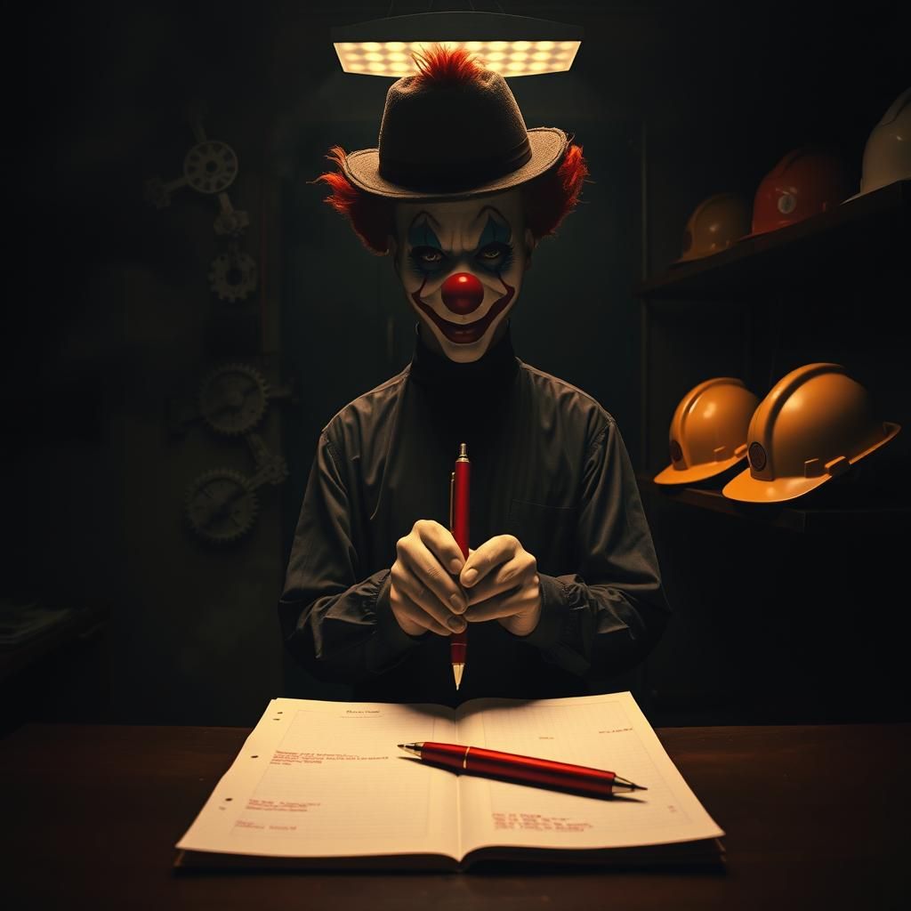 Hey, inspector learn some words wrote in red