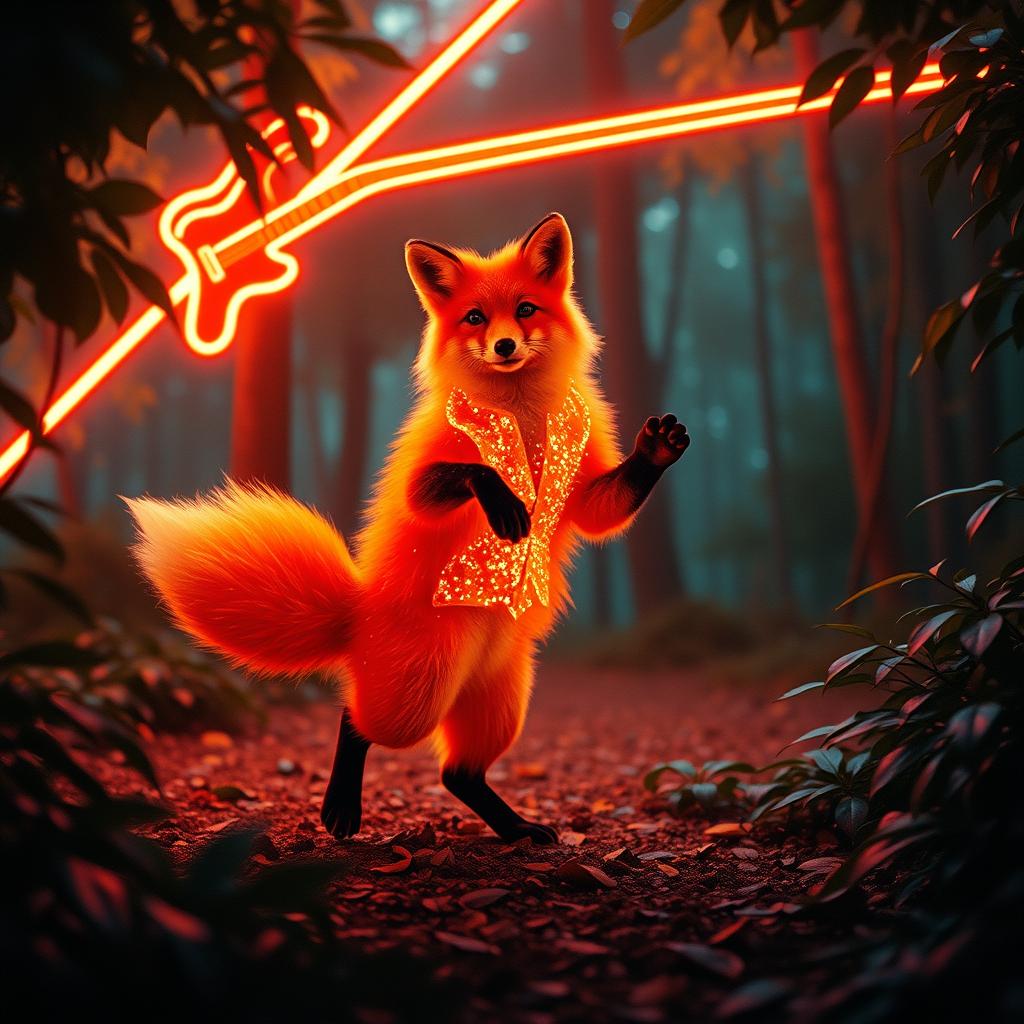 Foxes in the Disco Forest