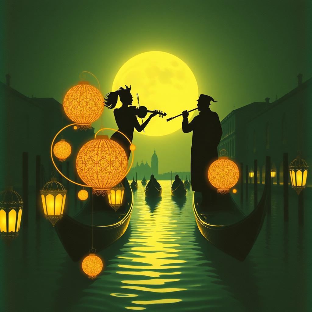 Wonderful magic Venice's carnival!