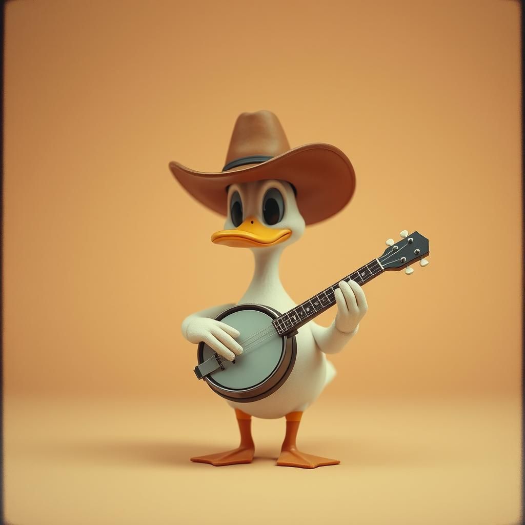 Duck and his Tiny Quacker