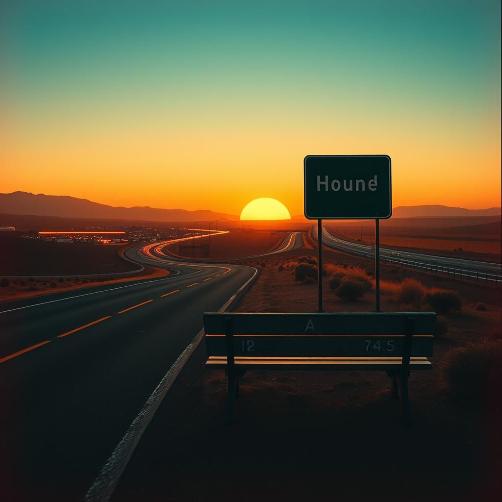 Last exit sign