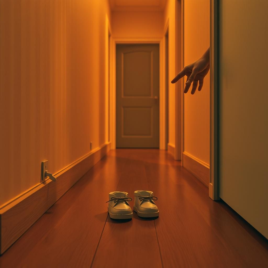 Little Boots in the Hallway