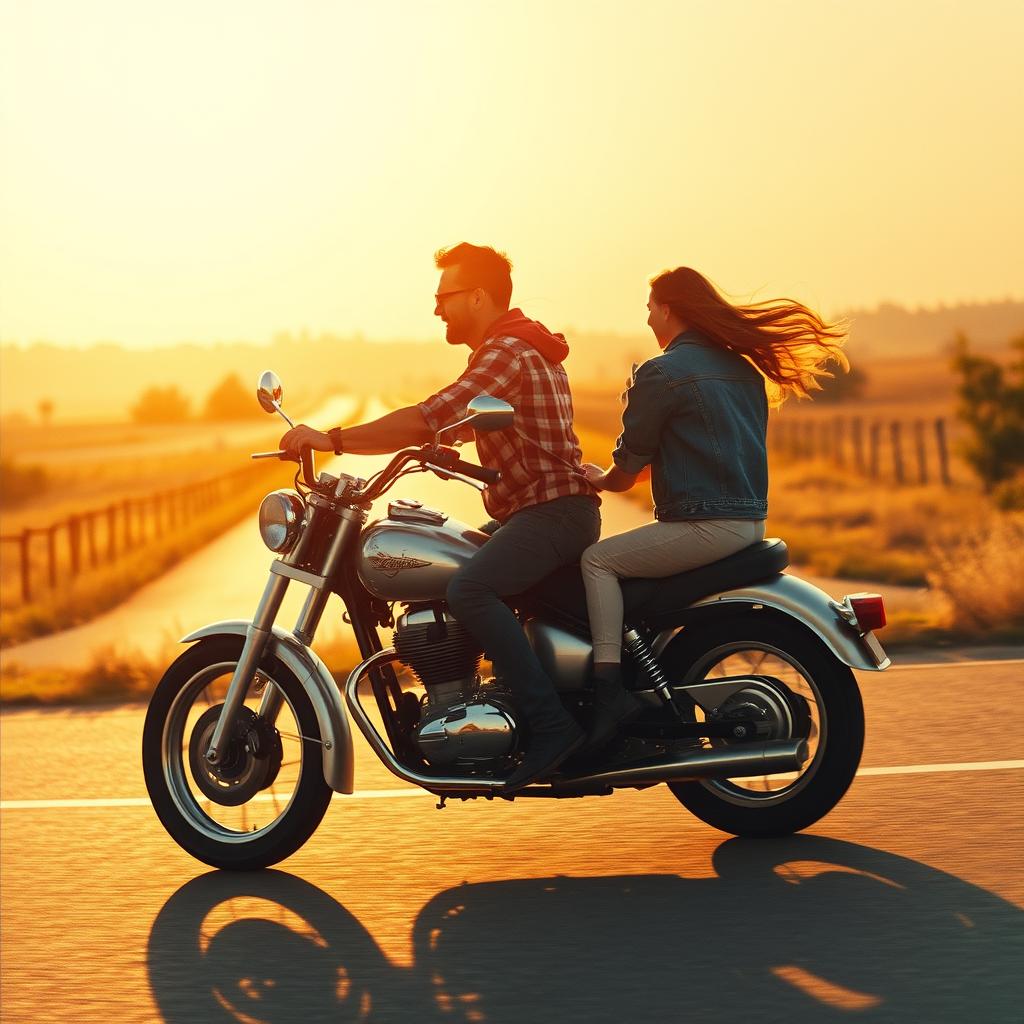 Rides beside me