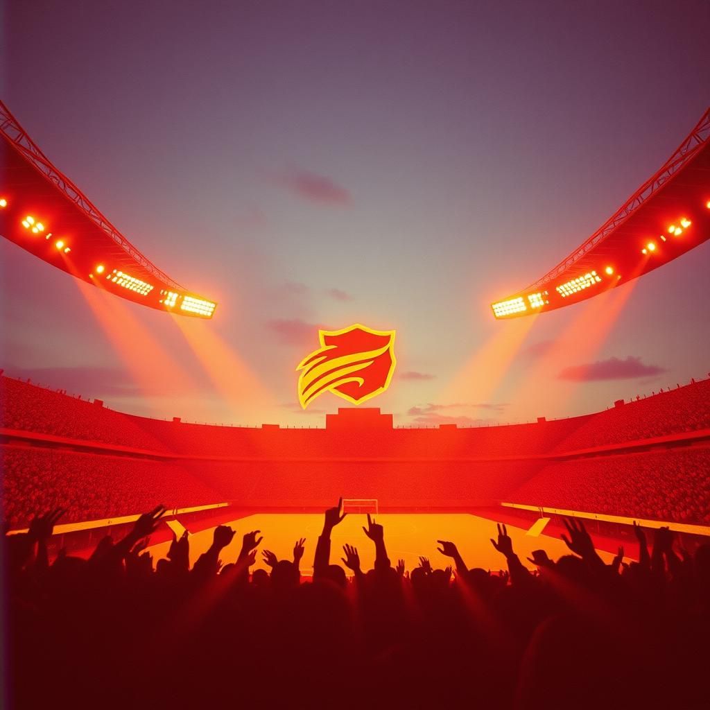 Red & Gold Roar