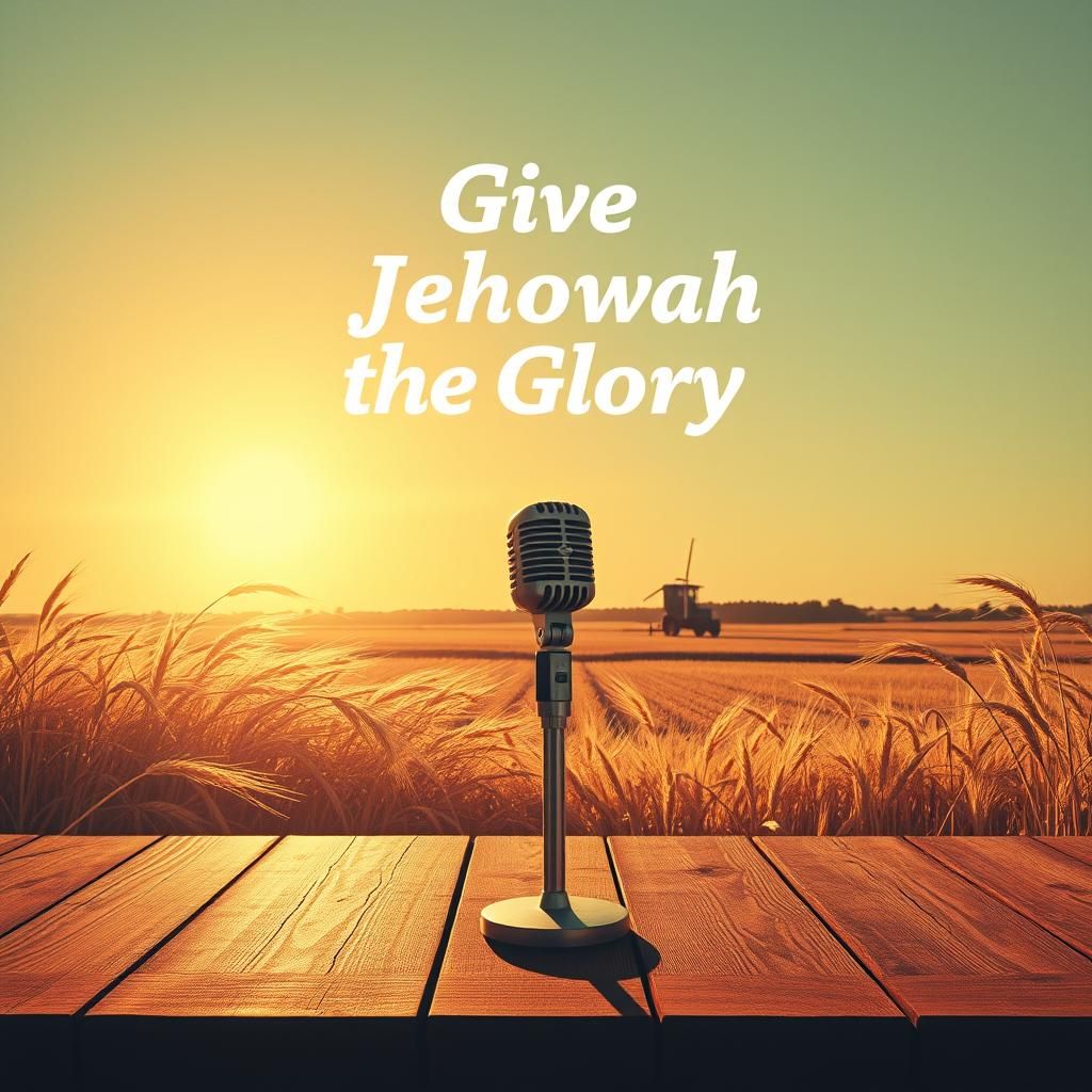 Give  Jehovah the Glory