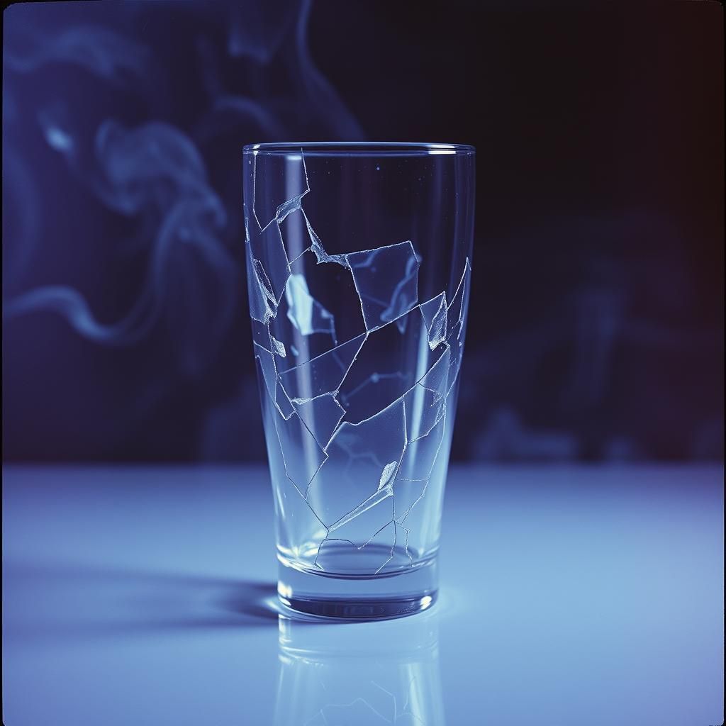 Glass in my hand
