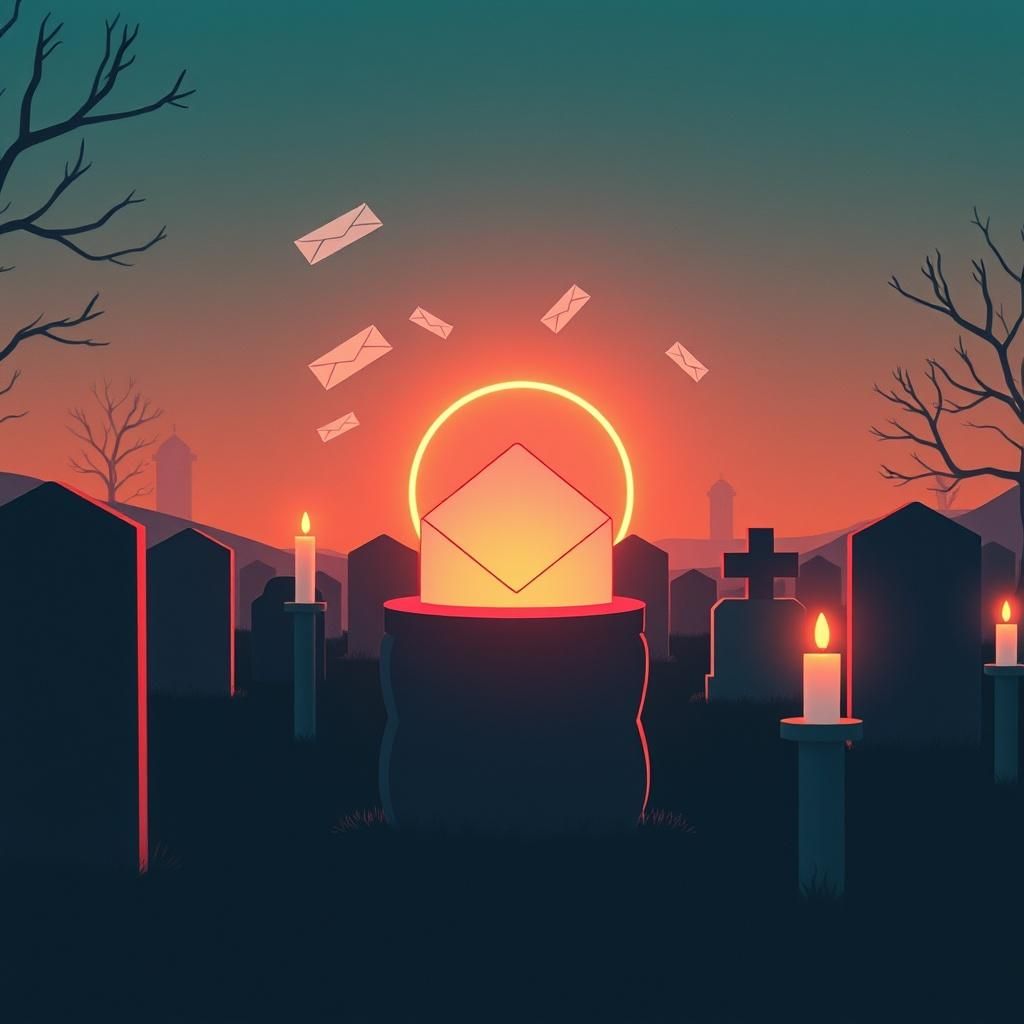 Letters for a funeral