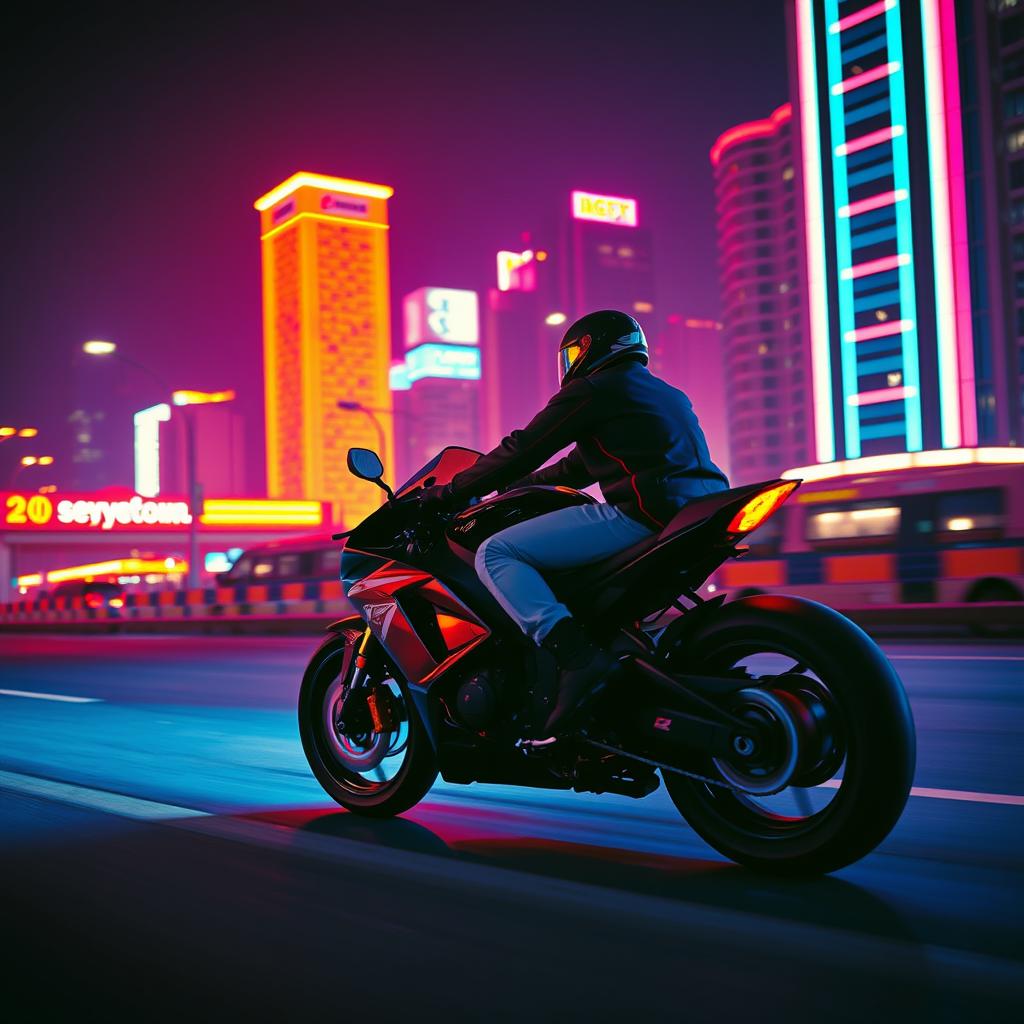 Neon King of the Night