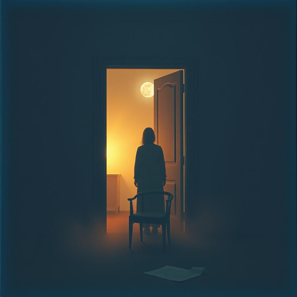 Alone I stand again.