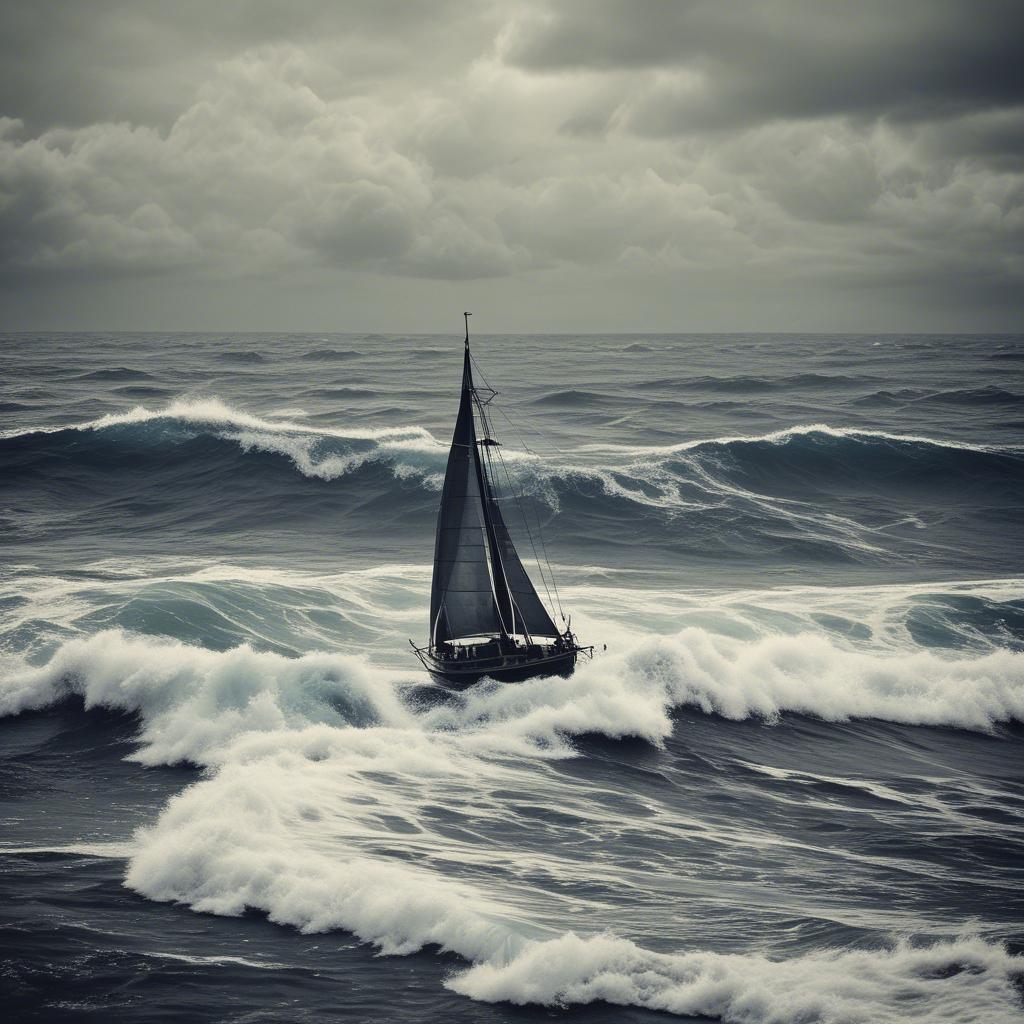Sturm auf der See