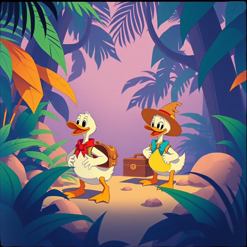 Ducktales und Käpt'n Balu
