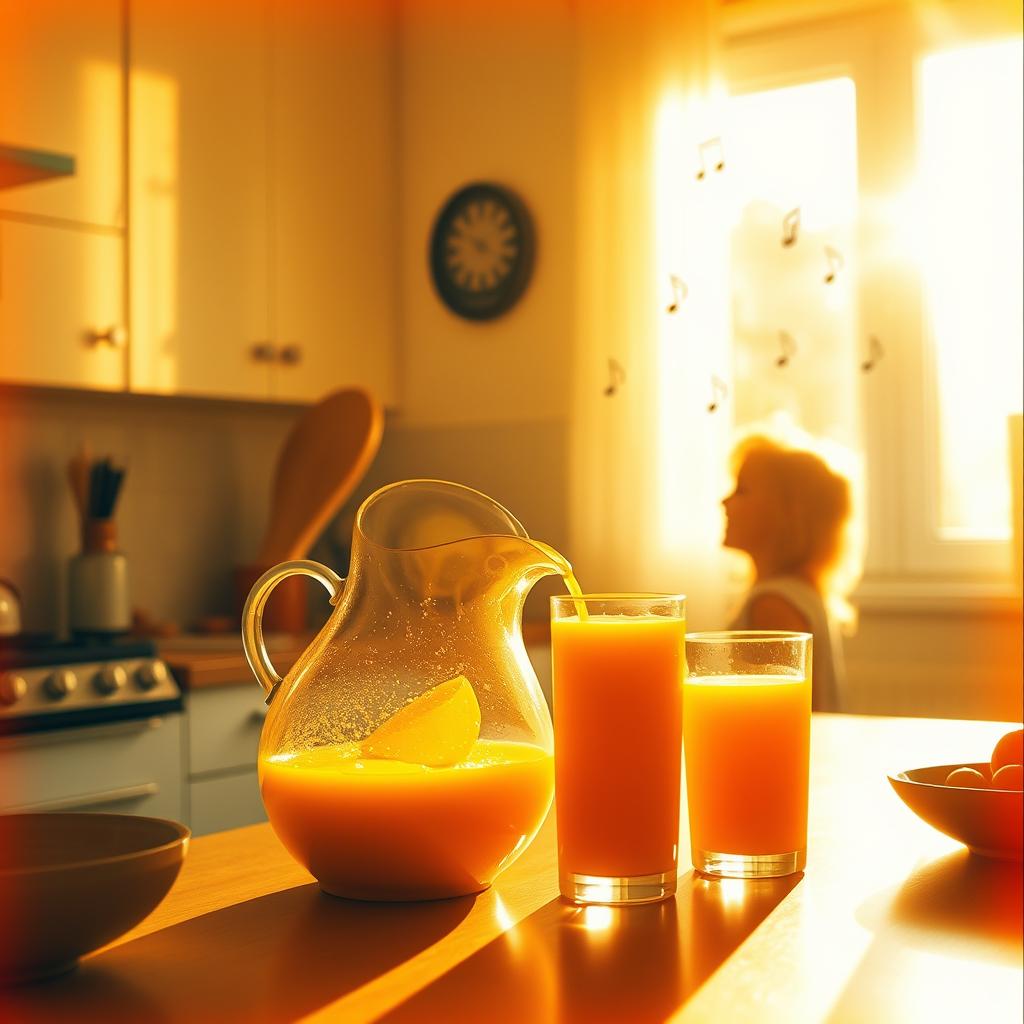 Laughter and Orange Juice