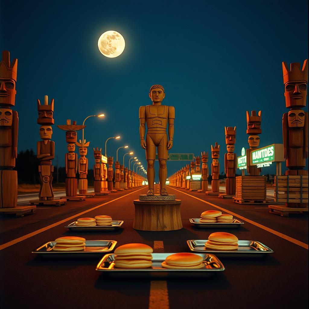 Wood figure